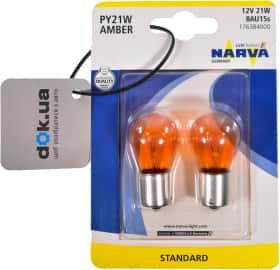 Автолампа Narva PY21W BA15s 21 W помаранчева 176384000