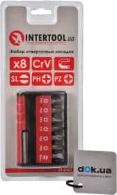 Набор бит с держателем Intertool VT-0107 7 шт.