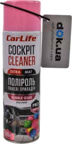 Поліроль для салону Carlife Cockpit Cleaner Extra Mat bubble gum 500 мл