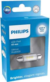 Автолампа Philips Ultinon Pro6000 SV8,5 біла 11866WU60X1