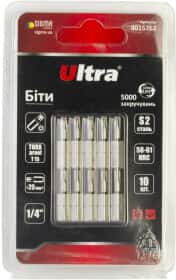 Набор бит Ultra 4015762 10 шт.