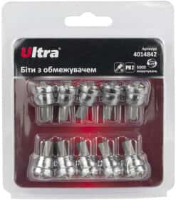 Набор бит Ultra 4014842 10 шт.