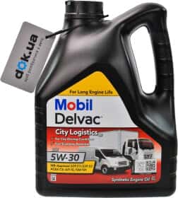 Моторное масло Mobil Delvac City Logistics M 5W-30 синтетическое