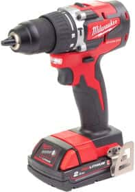 Шуруповерт Milwaukee аккумуляторный M18 CBLPD-202C (2 аккумулятора + ЗУ + чехол)