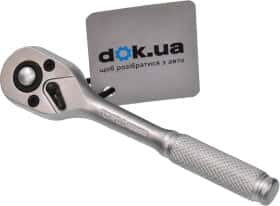 Трещотка Toptul CHUG0812 1/4" 36 зубцов 124 мм