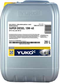 Моторное масло Yuko Super Diesel 10W-40 минеральное Моторное масло Yuko Super Diesel 10W-40 минеральное