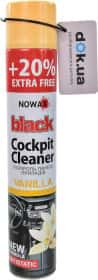 Поліроль для салону Nowax "Black" Cockpit Cleaner ваніль 750 мл