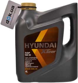 Моторное масло Hyundai XTeer TOP 5W-30 синтетическое