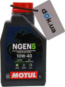 Моторное масло 4T Motul NGEN 5 10W-40 синтетическое