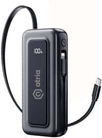 Повербанк Atria WPD-35S 10000 mAh 35 Вт