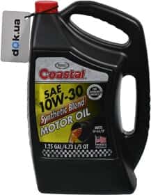 Моторное масло Coastal Synthetic Blend 10W-30 полусинтетическое
