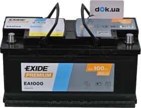 Аккумулятор Exide 6 CT-100-R Premium EA1000