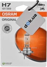 Автолампа Osram Original Line H7 PX26d 55 W прозора 64210-1BL