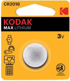 Батарейка Kodak CR2016 CR2016 3 V 1 шт