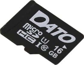 Карта пам’яті Dato microSDHC 16 ГБ з SD-адаптером