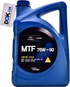 Трансмиссионное масло Hyundai MTF GL-4 75W-90 полусинтетическое