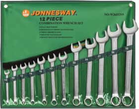 Набор ключей рожково-накидных Jonnesway W26112SA 10-32 мм 12 шт