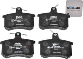 Гальмівні колодки Valeo 301125
