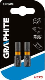 Набор бит Graphite 56H508 2 шт.