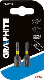 Набор бит Graphite 56H512 2 шт.