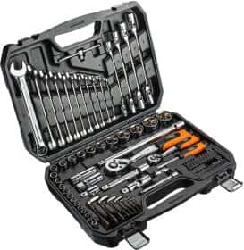 Набір інструментів Neo Tools 08-915 1/2", 1/4" 77 од.