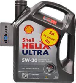 Моторное масло Shell Helix Ultra Promo 5W-30 синтетическое
