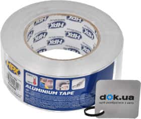 Металлизированный скотч HPX Alu Tape AL5050 на алюминиевой основе 50 мм x 50 м
