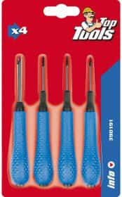 Набір викруток прецизійних Top Tools 39D191 4 шт.