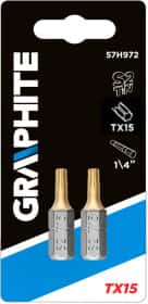 Набор бит Graphite 57H972 2 шт.