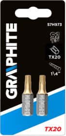 Набор бит Graphite 57H973 2 шт.