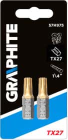 Набор бит Graphite 57H975 2 шт.