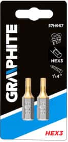 Набор бит Graphite 57H967 2 шт.