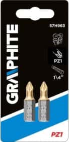 Набір бит Graphite 57H963 2 шт.