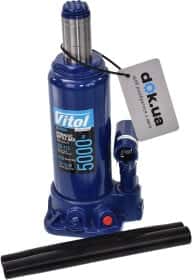 Домкрат Vitol пляшковий гідравлічний 5 т ДБ-05004