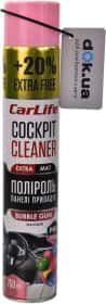 Поліроль для салону Carlife Cockpit Cleaner Extra Mat bubble gum 750 мл