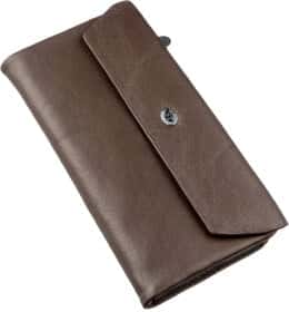 Клатч ST Leather 18841 без логотипа авто колір коричневий