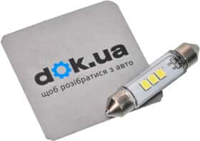 Автолампа Philips Ultinon Pro6000 SV8,5 біла 11866CU60X1