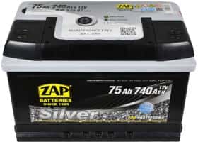 Аккумулятор ZAP 6 CT-75-R Silver 57587Z