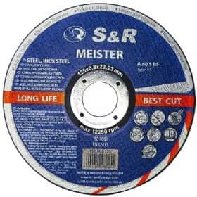 Круг отрезной S&R Meister 131008125 125 мм