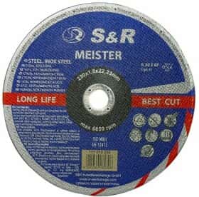 Круг отрезной S&R Meister 131018230 230 мм