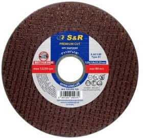 Круг отрезной S&R Premium Cut 133010125 125 мм