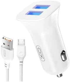 USB зарядка в авто XO TZ10-M-WH