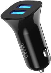 USB зарядка в авто XO TZ10-BK