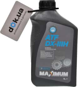 Трансмісійна олива Maximum ATF DX III H напівсинтетична