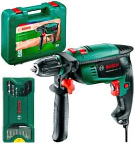 Дрель ударная Bosch UniversalImpact 700 сетевая (сверла + чехол)