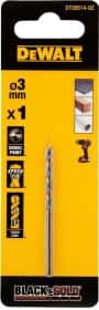 Сверло DeWALT спиральное по металлу Black&Gold DT20514 3 мм