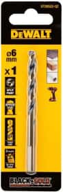 Сверло DeWALT спиральное по металлу Black&Gold DT20522 6 мм