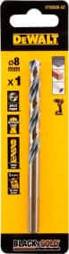 Сверло DeWALT спиральное по металлу Black&Gold DT20526 8 мм