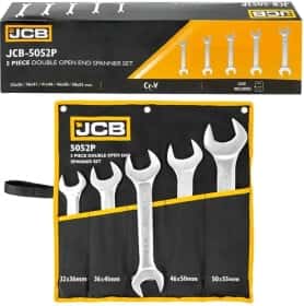 Набор ключей рожковых JCB JCB-5052P 32x36-50x55 мм 5 шт