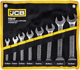 Набір ключів ріжкових JCB JCB-5084P 8x10-22x24 мм 8 шт